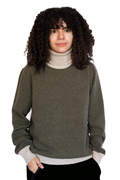 Maglione dolcevita 30% cashmere - 70% lambwool