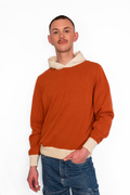 Felpa con cappuccio 100% cashmere