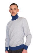 Maglione dolcevita 100% cashmere