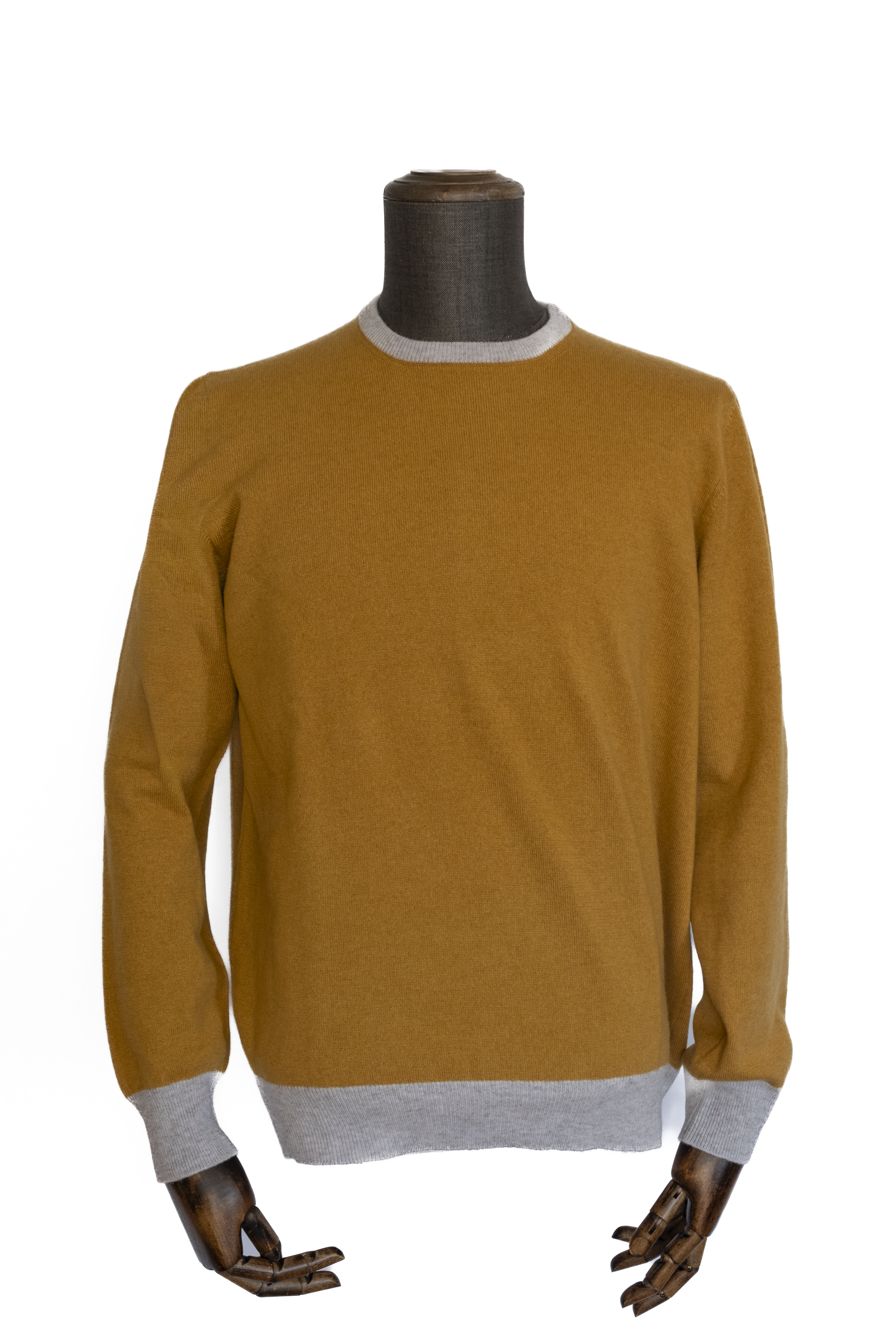 Maglione girocollo 100% cashmere