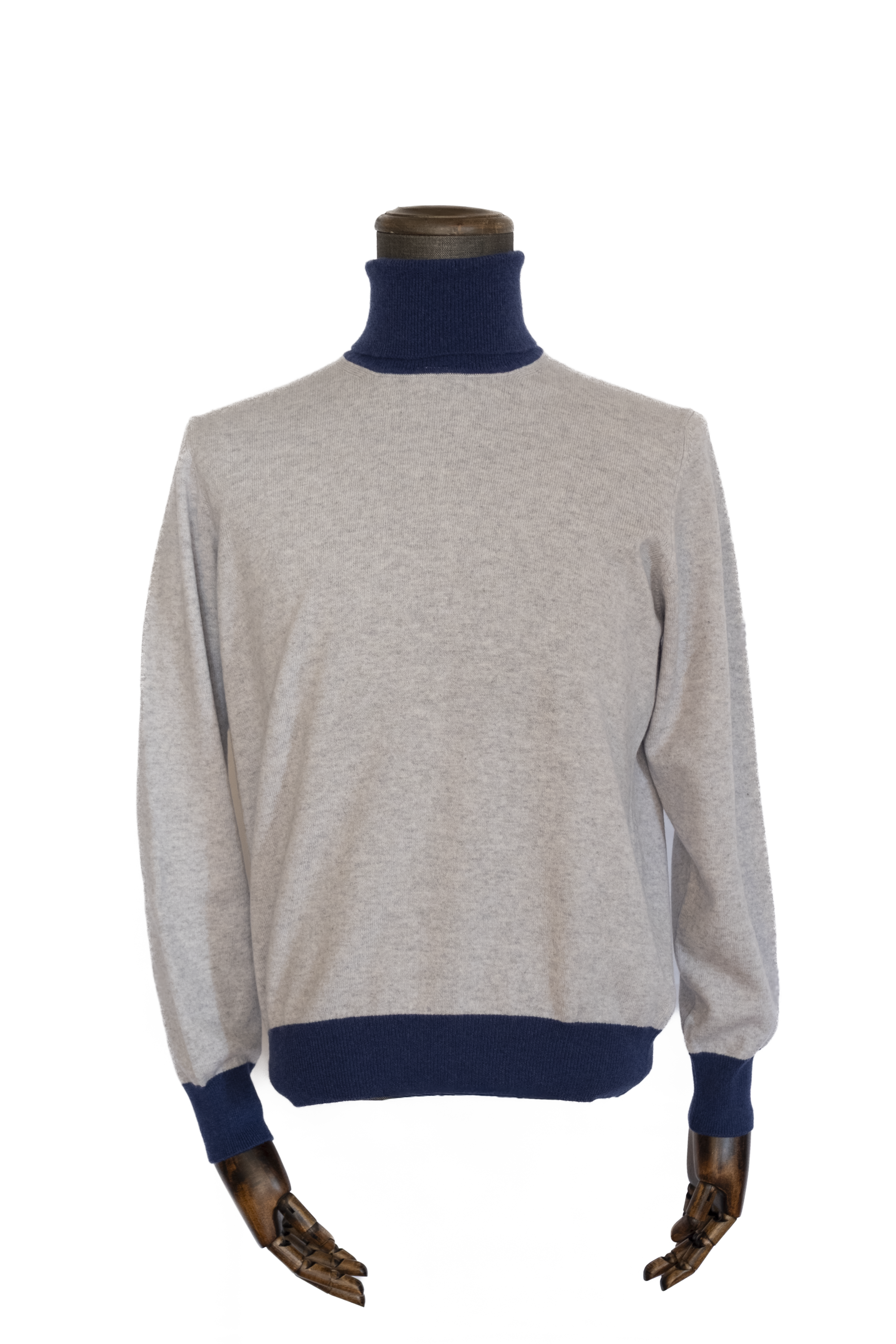 Maglione dolcevita 100% cashmere