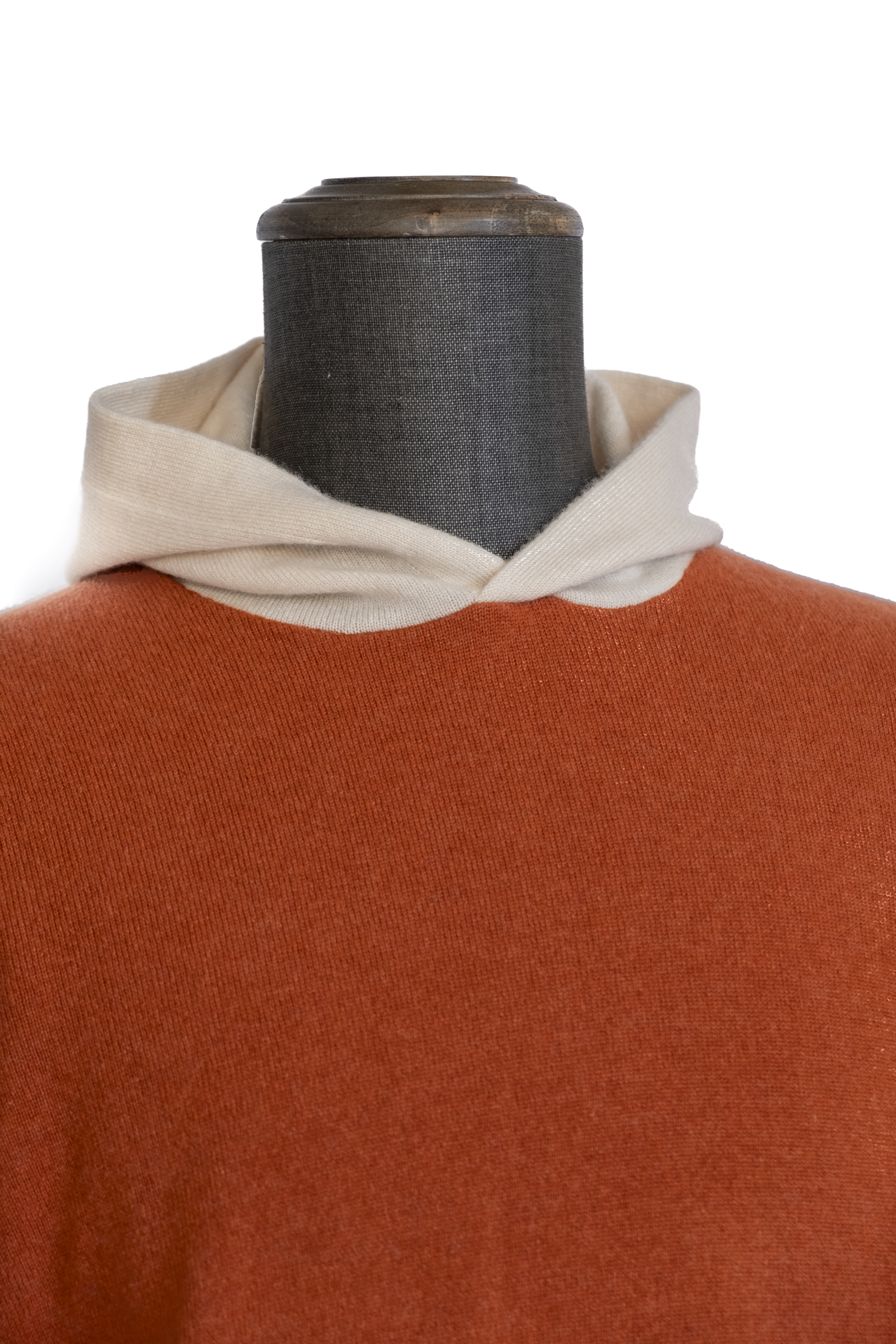 Felpa con cappuccio 100% cashmere