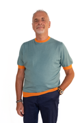T-shirt 70% cashmere - 30% seta