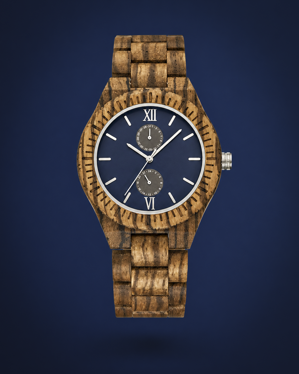 Orologio in Zebrano