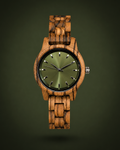 Orologio in Zebrano