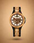 Orologio in Ebano e Ulivo