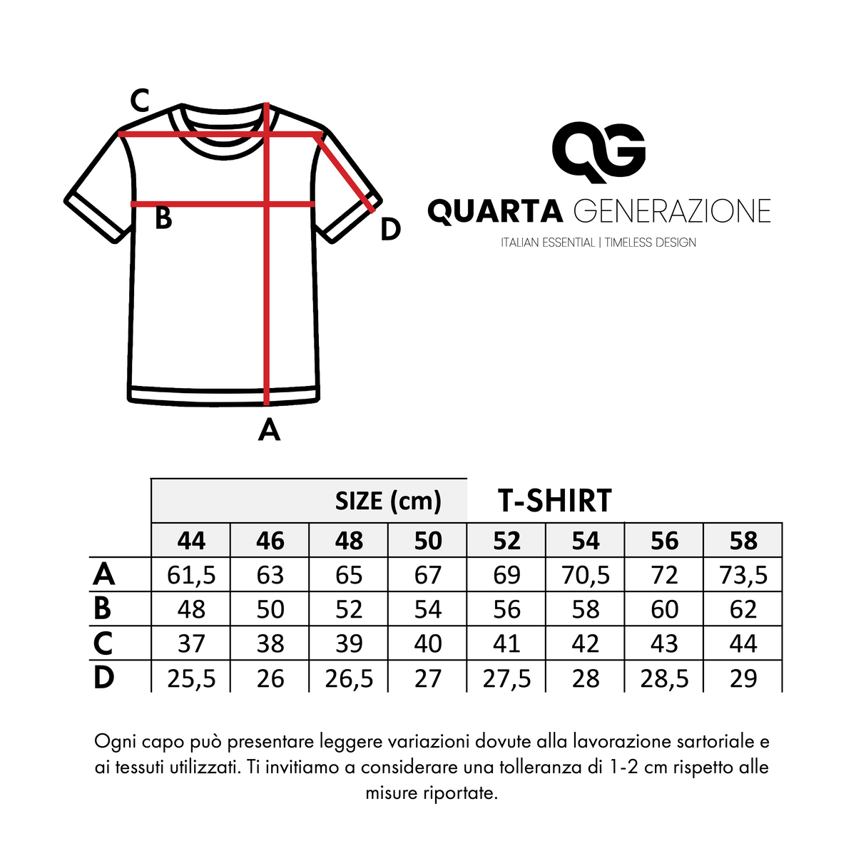 T-shirt 70% cashmere - 30% seta